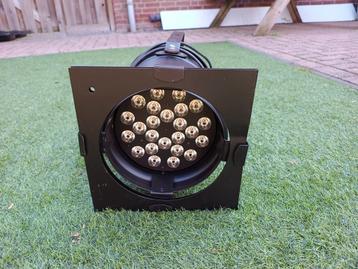 2 rgb ledspots beschikbaar voor biedingen