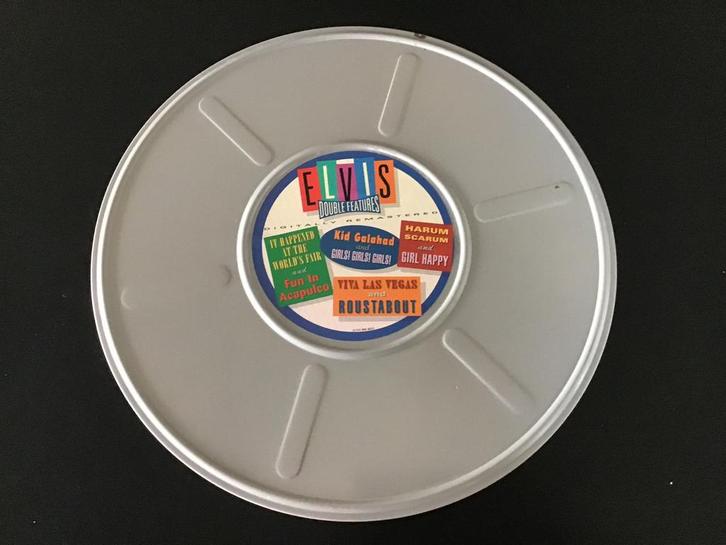 Elvis Presley…Double Features…filmblik,  4 cds, fotos boek, Cd's en Dvd's, Cd's | Pop, Zo goed als nieuw, 2000 tot heden, Ophalen of Verzenden