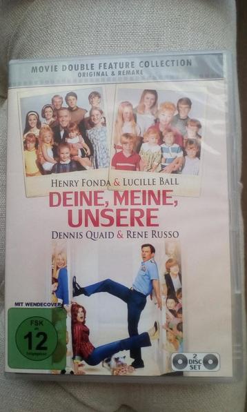 Dubbel dvd 2 versies Yours, mine, ours Henry Fonda Lucille B beschikbaar voor biedingen
