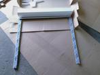 Rolluik RAL 9001 handbediend links 92x122cm - nieuw, Doe-het-zelf en Verbouw, Rolluiken, Ophalen, Minder dan 100 cm, Nieuw, Wit