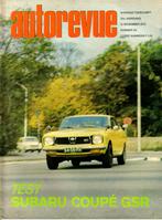 Autorevue test Subaru 1400 GSR Coupe 1972, Ophalen of Verzenden, Gelezen, Overige merken