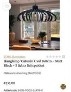 Plafondlamp hanglamp metaal wit ztahl, Ophalen, Gebruikt, Metaal