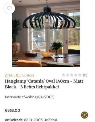 Plafondlamp hanglamp metaal wit ztahl, Huis en Inrichting, Lampen | Plafondlampen, Gebruikt, Metaal, Ophalen
