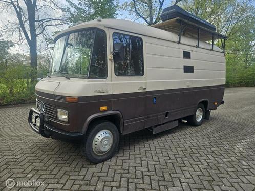 Mercedes 508 Dubbelucht camper heerlijk retro belastingvrij, Auto's, Oldtimers, Bedrijf, Te koop, Mercedes-Benz, Overige brandstoffen