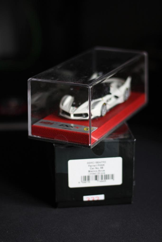 BBR Ferrari FXXK Bianco Avus 1:43, Hobby en Vrije tijd, Modelauto's | 1:43, Nieuw, Auto, Overige merken, Ophalen of Verzenden