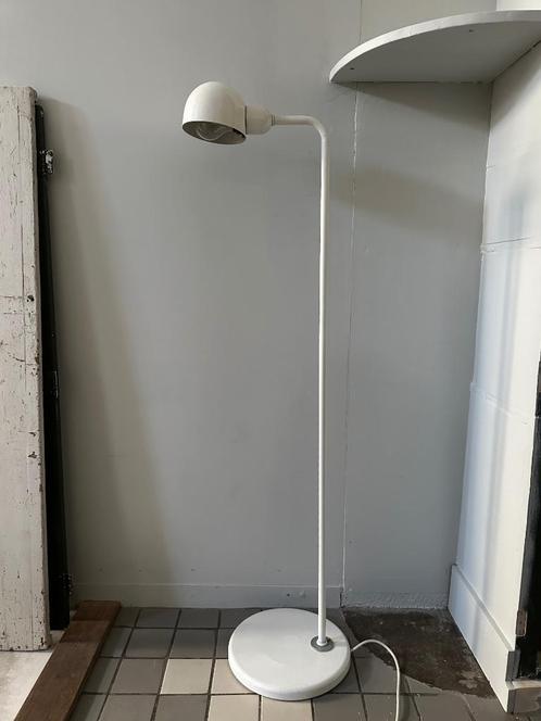 Vintage design metalen vloerlamp, space age leeslamp, Huis en Inrichting, Lampen | Vloerlampen, Gebruikt, 100 tot 150 cm, Metaal
