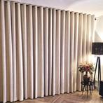Tochtwerend verduisterend velours beige gordijnen op maat, Crème, 200 cm of meer, C, Nieuw
