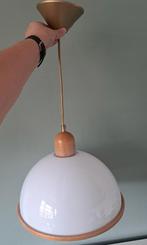Hanglamp, Ophalen of Verzenden, Gebruikt, Hout, Minder dan 50 cm