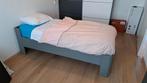 1 persoonsbed met verstelbare Auping bodem, Huis en Inrichting, Slaapkamer | Bedden, Ophalen, 90 cm, Eenpersoons, Zo goed als nieuw