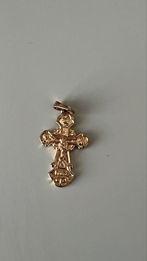 orthodox christelijk kruis Goud/Zilver, Antiek en Kunst, Antiek | Goud en Zilver, Goud, Zilver, Ophalen of Verzenden