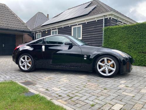 Nissan 350Z 3.5 V6 24V 2003 Zwart, Volledig origineel, Auto's, Nissan, Particulier, 350Z, ABS, Airbags, Airconditioning, Centrale vergrendeling