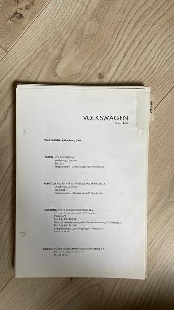 Volkswagen 1600, 1967-1970 beschikbaar voor biedingen