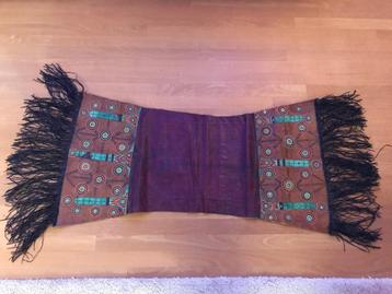 Vintage Tuareq leather pillow case / Toeareg leren kussen beschikbaar voor biedingen