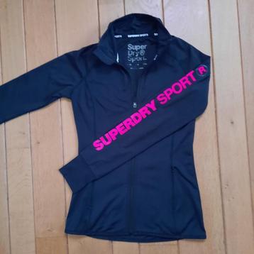 Superdry Sport jack zwart maat S - nieuw - beschikbaar voor biedingen
