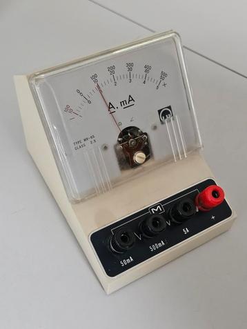 Analoge Ampèremeter MR-65 - 50mA tot 5A beschikbaar voor biedingen
