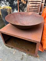 Rustieke Metalen Vuurschaal, Tuin en Terras, Vuurschalen, Ophalen, Gebruikt