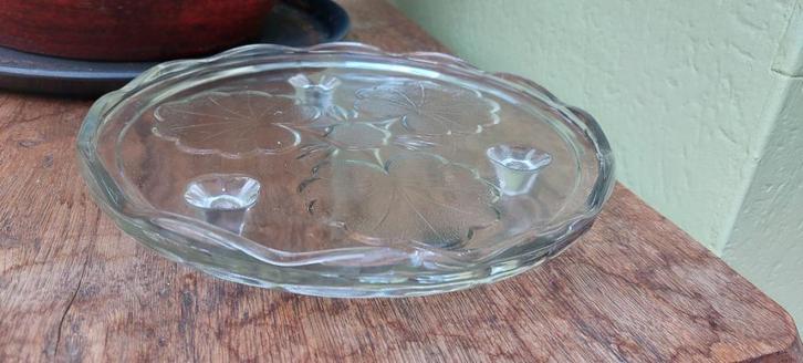 Kristallen taartschotel, Antiek en Kunst, Curiosa en Brocante, Ophalen of Verzenden