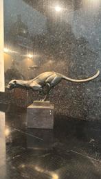 Cheeta luipaard katachtige beeld brons, Ophalen of Verzenden