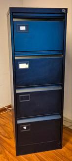 Metalen ladekast met 4 lades | 132 x 46 x 62 cm, Ophalen of Verzenden, Gebruikt