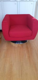 Gelderland rode design fauteuil, Ophalen, Zo goed als nieuw, 75 tot 100 cm, 75 tot 100 cm