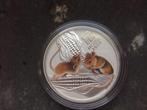 2020 Australia - Lunar III - Mouse - 1/2 oz silver coloured,, Ophalen of Verzenden, Zilver