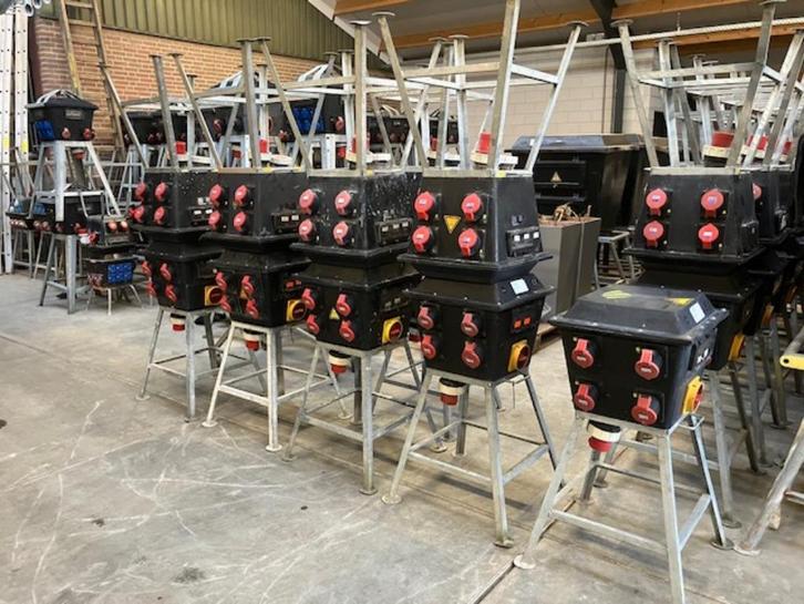 Zwerfkast paddenstoel paddestoel verdeelkast elektrokast 63A, Doe-het-zelf en Verbouw, Elektra en Kabels, Gebruikt, Overige typen