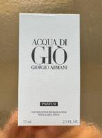 Armani Acqua di Gio Parfum 75ml, Nieuw, Ophalen of Verzenden