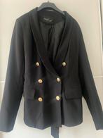 Blazer zwart met gouden knopen maat L nieuw, Kleding | Dames, Jasjes, Kostuums en Pakken, Ophalen of Verzenden, Zo goed als nieuw
