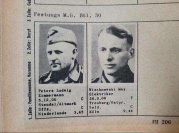 Deutsches Rotes Kreuz Vermisstenbildliste 2FH - o.a Holland  beschikbaar voor biedingen