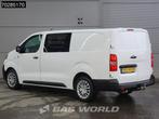 Opel Vivaro 122PK Dubbel Cabine L2H1 Navi Trekhaak Airco Cru, Auto's, Stof, Gebruikt, Euro 6, 4 cilinders