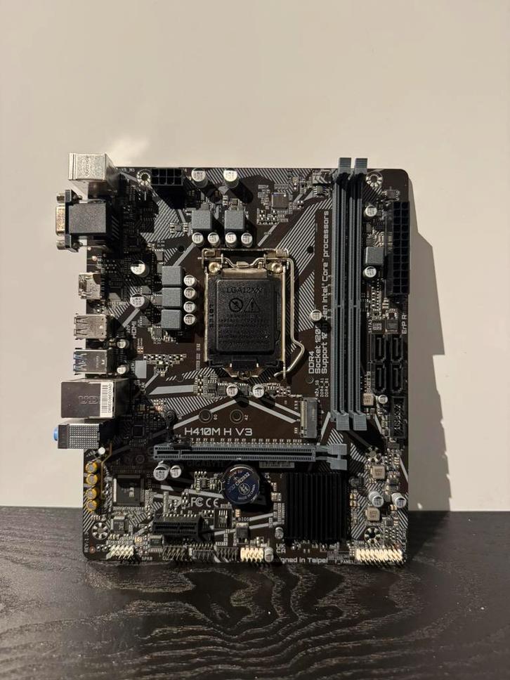 H410M H V3 Moederbord! Zie beschrijving!, Computers en Software, Moederborden, Refurbished, Intel, DDR4, Ophalen of Verzenden