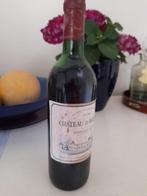 Jr. 1985. CHATEAU d'HAURETS BORDEAUX., Verzamelen, Ophalen, Zo goed als nieuw, Frankrijk, Rode wijn