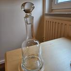 Oude, gegraveerde karaf. 30cm Hoog., Ophalen of Verzenden