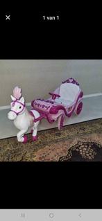 Elektrische prinsessen koets, Ophalen, Zo goed als nieuw, Complete set