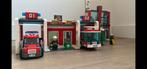 Lego 7208 brandweerkazerne, Kinderen en Baby's, Speelgoed | Duplo en Lego, Complete set, Ophalen of Verzenden, Lego, Zo goed als nieuw