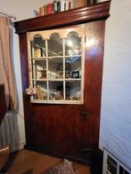 Antieke houten hoekkast, Antiek en Kunst, Antiek | Meubels | Kasten, Ophalen