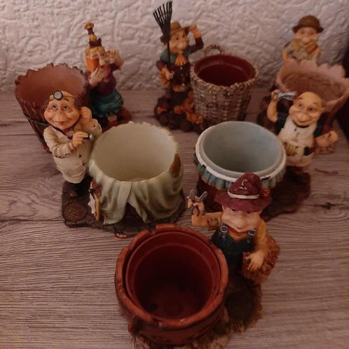 laven efteling plantenhouders set van 6 stuks, Verzamelen, Efteling, Zo goed als nieuw, Beeldje of Poppetje, Ophalen of Verzenden