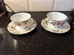 2 Kop en schotels epiag, Ophalen of Verzenden, Zo goed als nieuw, Porselein, Kop en/of schotel