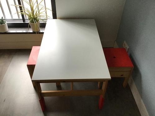 Kinder speeltafeltje met krukjes, Kinderen en Baby's, Speelgoed | Speeltafels, Zo goed als nieuw, Ophalen