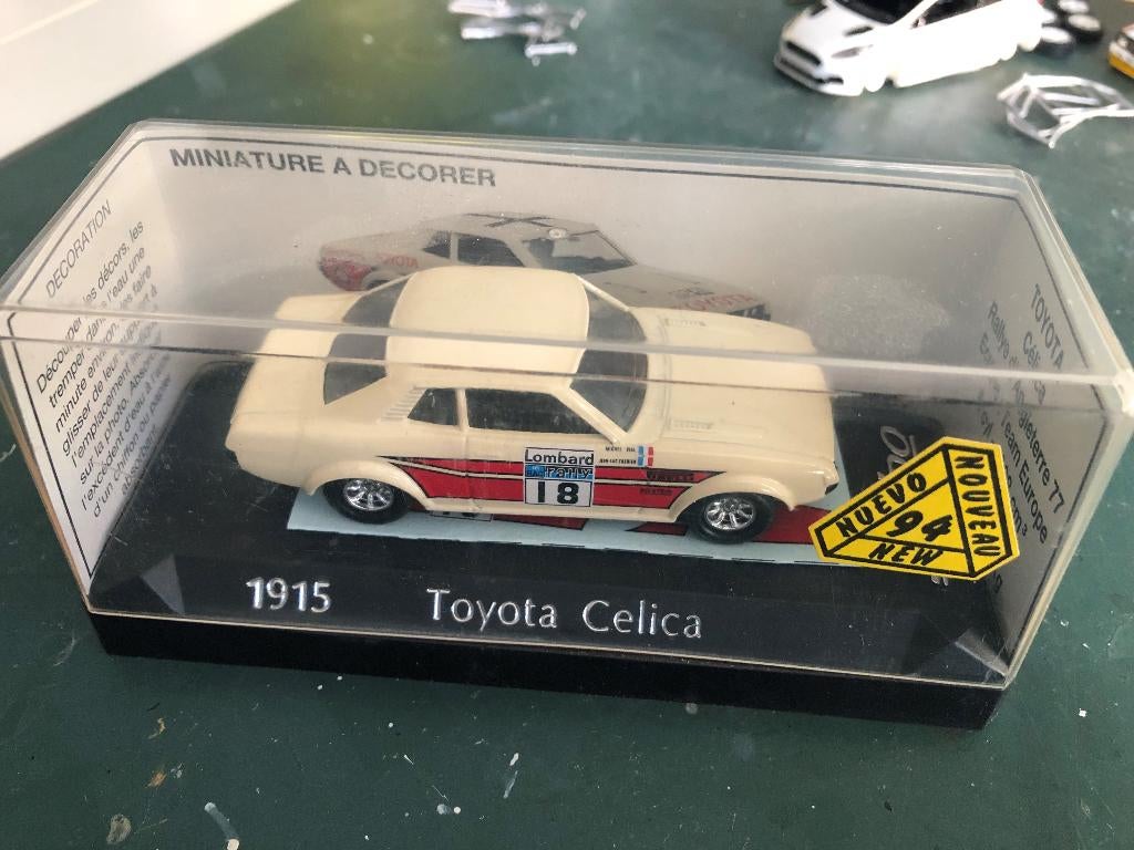 Toyota Celica RAC rally 1977 1/43, Ophalen of Verzenden, Nieuw, Auto, Solido