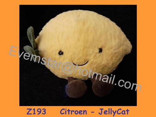Z193 Jellycat Amuseable Knuffel Citroen Small 18 cm, Kinderen en Baby's, Speelgoed | Knuffels en Pluche, Zo goed als nieuw, Overige typen