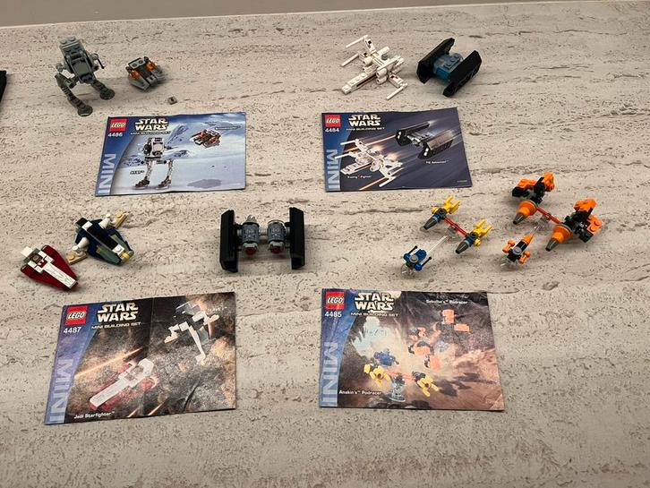 LEGO Star Wars - 4484+4485+4486+4487 - Vintage - Compleet!, Kinderen en Baby's, Speelgoed | Duplo en Lego, Gebruikt, Lego, Complete set
