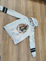 Beige Harry Potter Trui Hoodie met wapenschild - Maat 158, Ophalen of Verzenden