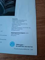 Volkswagen Golf II GTI G60 sheet - 1990, Ophalen of Verzenden, Zo goed als nieuw, Volkswagen