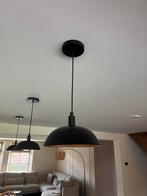 3 Landelijke/Industriële Hanglampen, Ophalen of Verzenden, Zo goed als nieuw, Metaal, Minder dan 50 cm