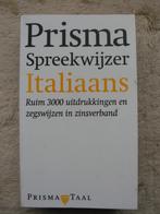 Dr. Jacques H. Brinker - Prisma Spreekwijzer italiaans, Boeken, Gelezen, Ophalen of Verzenden, Dr. Jacques H. Brinker, Italiaans