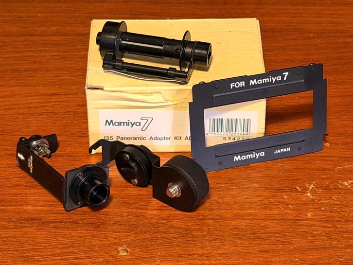 Mamiya 7 Panorama Adapter Kit AD701, Audio, Tv en Foto, Fotocamera's Analoog, Gebruikt, Overige Merken, Ophalen of Verzenden