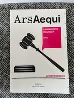 Ars Aequi strafrecht 2022, Ophalen of Verzenden, Zo goed als nieuw, Sociale wetenschap