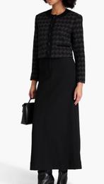 Sandro prachtig cropped boxy tweed jacket katoenmix Fr 38, Ophalen, Sandro, Zo goed als nieuw, Jasje