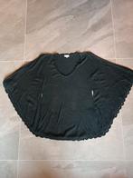 Karen Millen trui/poncho met grote vleermuismouwen maat 2, Maat 38/40 (M), Karen Millen, Zwart, Ophalen of Verzenden